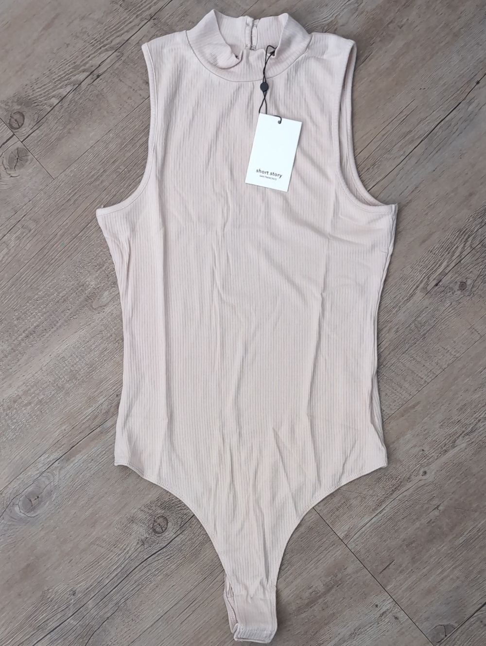 Dress Forum Electra Mock Neck Rank Bodysuit- SP
